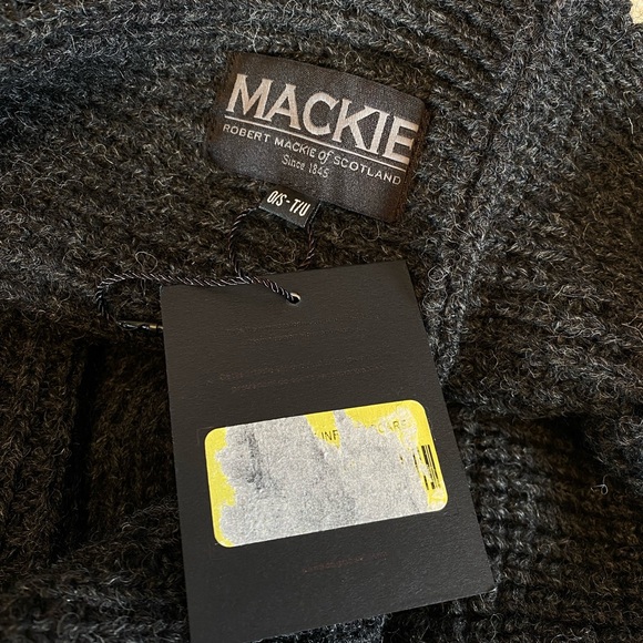 Canada Goose x Mackie Waffle Infinity Loop Scarf Iron Grey - Picture 4 of 9